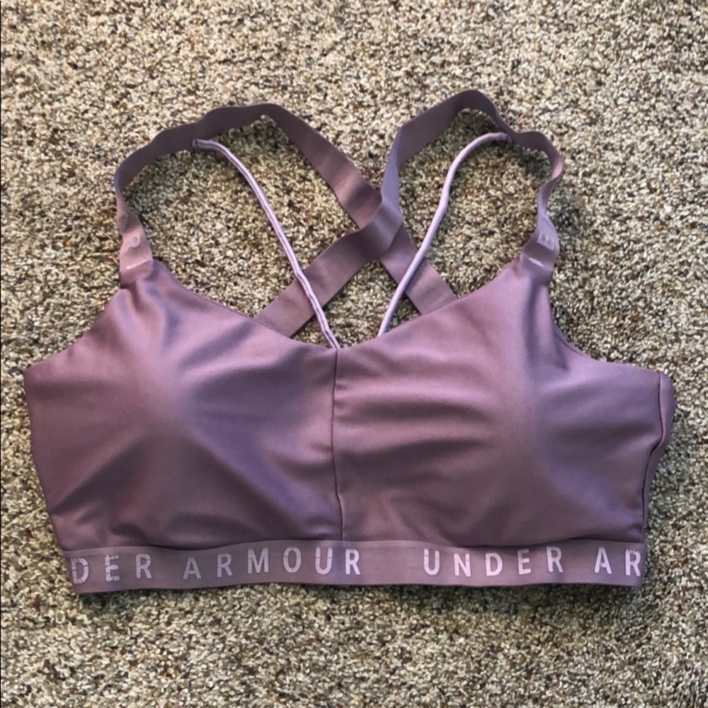 Under Armour women’s sports bra XL purple